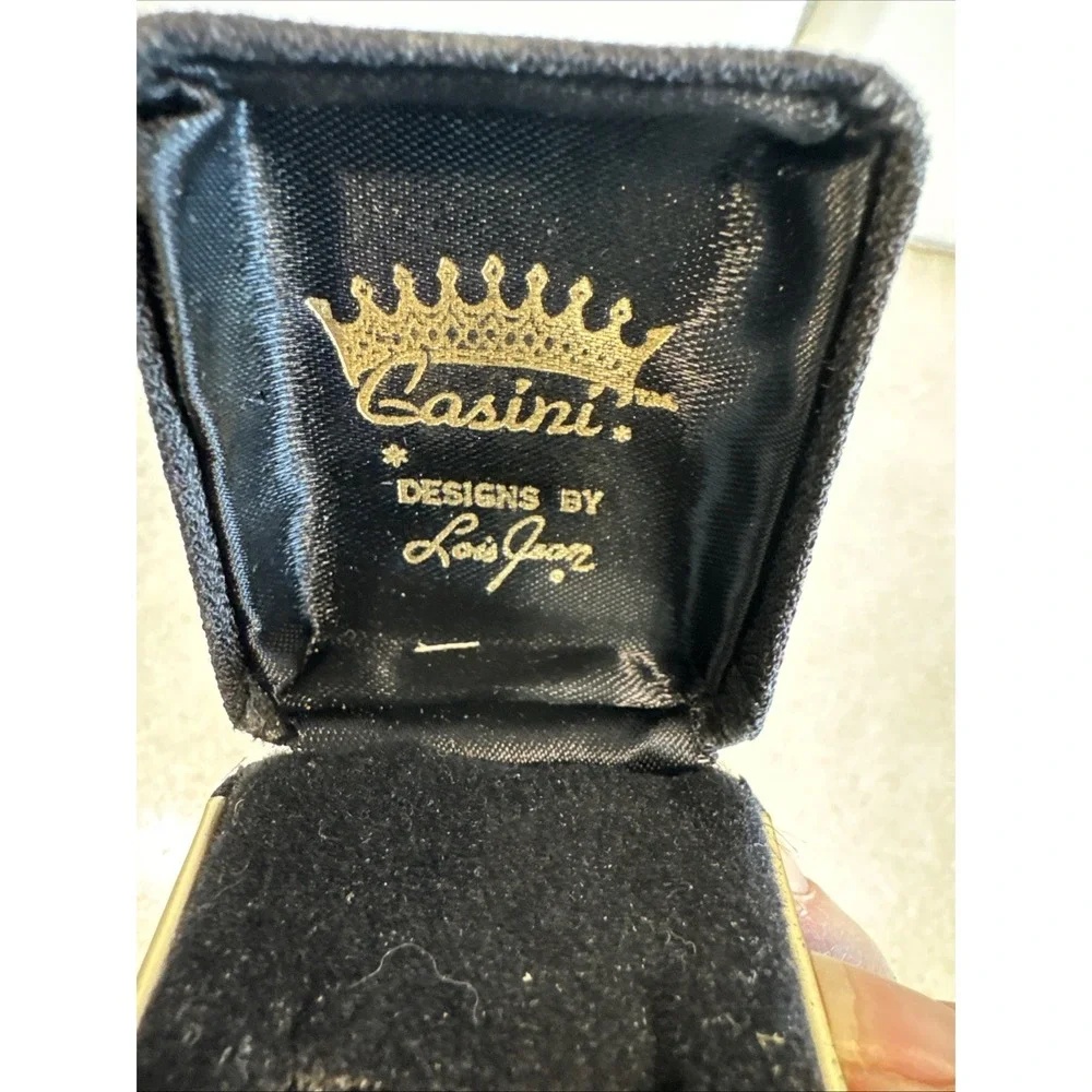 Vintage Gasini Jewelry Ring Box‎